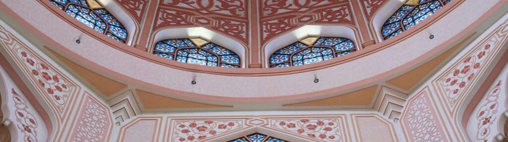 Roze gebouw - Alles in roze
