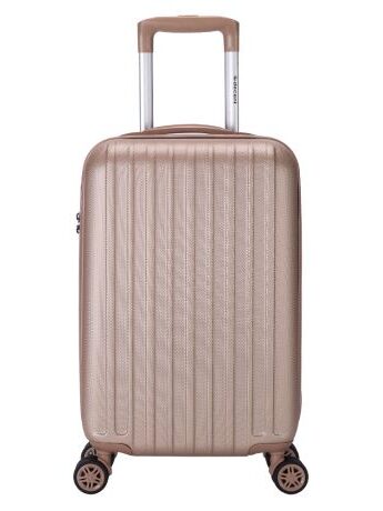 Decent Tranporto-One Handbagage Trolley 55 Salmon Pink - Alles in roze
