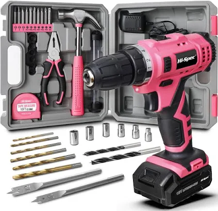 Roze boor - High spe - Amazon -Alles in roze