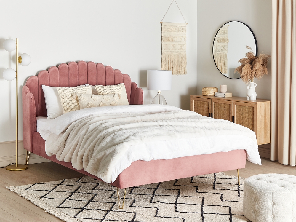 Roze bed - Belliani - Alles in roze