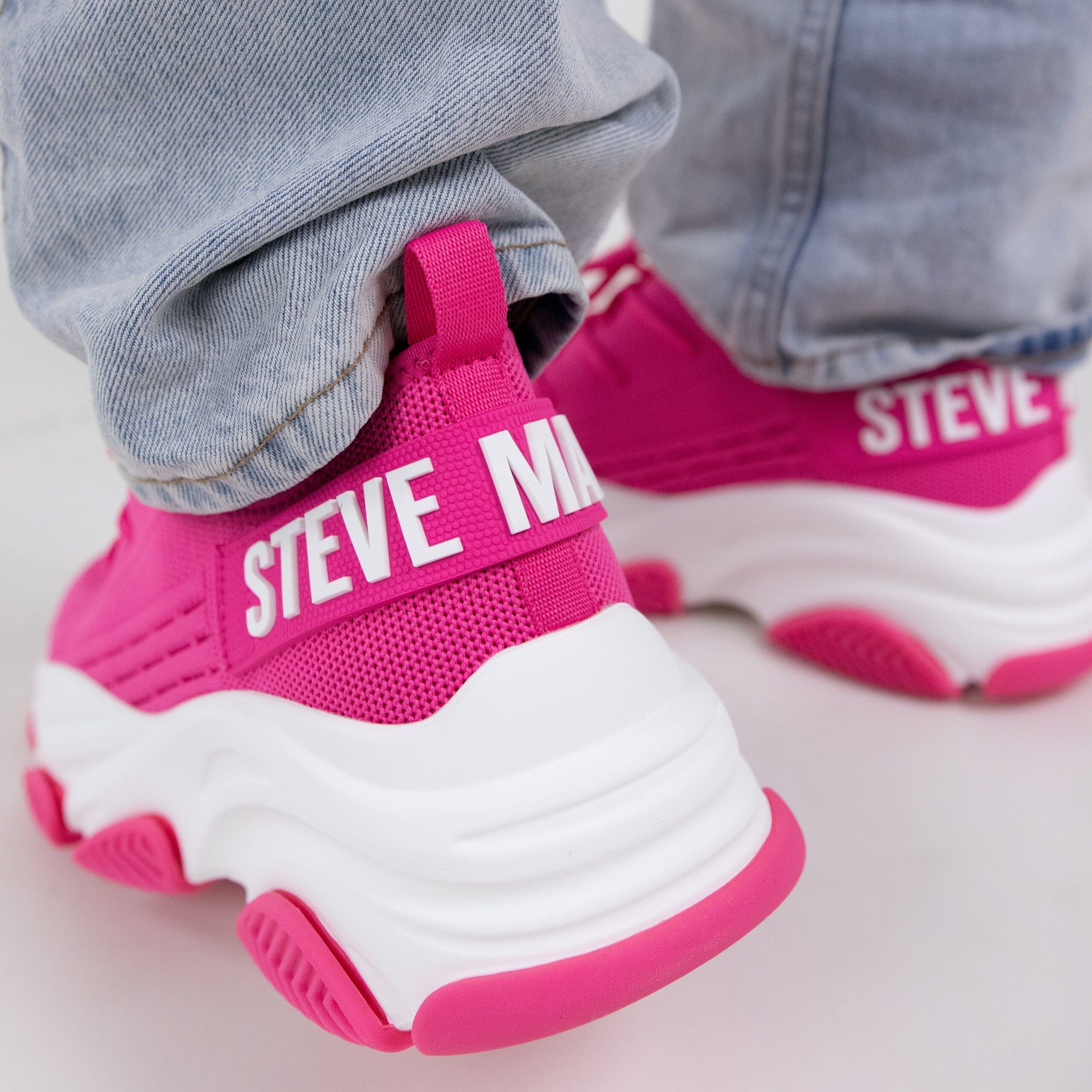 Steve madden roze dad sneakers Nelson - Alles in roze