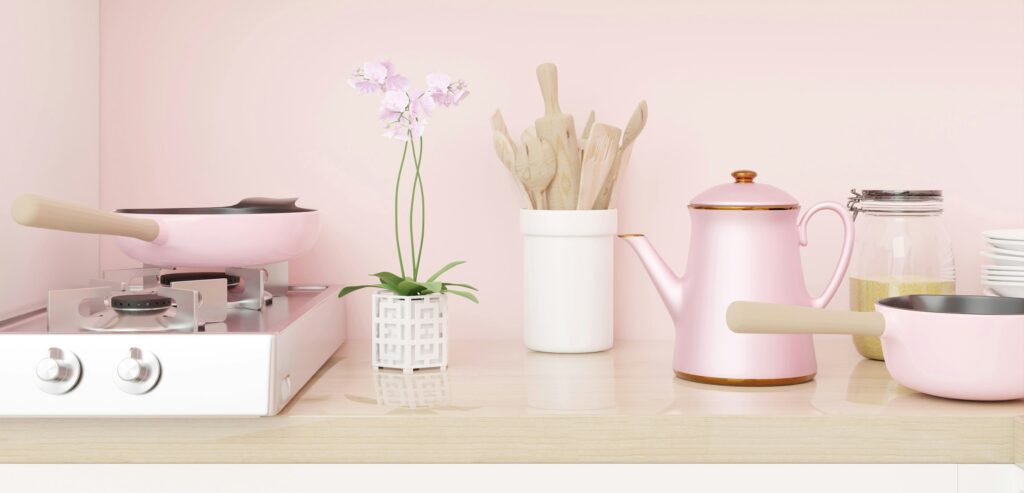 Roze keukenapparatuur - Alles in roze
